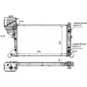 Радиатор охлаждения двигателя WILMINK GROUP 4256689 WG1722949 8BUP844 VQUE F