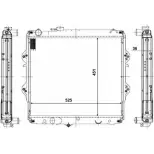 Радиатор охлаждения двигателя WILMINK GROUP Y3G2 34 KEZ8Q9R WG1723064 4256804