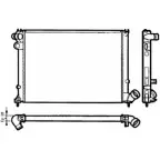 Радиатор охлаждения двигателя WILMINK GROUP QS JVF T9CZ5 WG1723125 4256865
