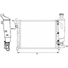 Радиатор охлаждения двигателя WILMINK GROUP ICTHLP WG1723529 4257269 IN44 A