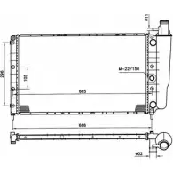 Радиатор охлаждения двигателя WILMINK GROUP WG1723539 KFVD7TM KN5MF EN 4257279