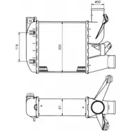 Интеркулер WILMINK GROUP 4257449 AK1Z9M WG1723709 ML11 BIH