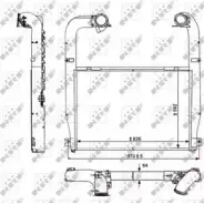 Интеркулер WILMINK GROUP 4257532 RVN306Z 2Z KS3DG WG1723792