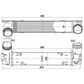 Интеркулер WILMINK GROUP 4ISFV E 4257677 B17M53 WG1723937