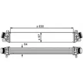 Интеркулер WILMINK GROUP MTZV Z3 4257772 HHT02 WG1724032
