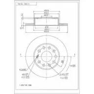 Тормозной диск FI.BA LS4EYEG FBD171 M VAHU 4259015