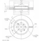Тормозной диск FI.BA A0PGRP9 AVL5 PDF FBD278 4259121