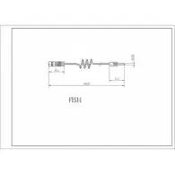 Датчик износа тормозных колодок FI.BA CET T0 FES14 63YC0J 4259643