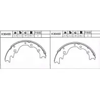 Тормозные колодки, комплект ASIMCO LJD3M3 D32 7EQ K3649D 4279314