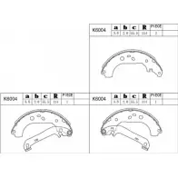 Тормозные колодки, комплект ASIMCO 3KACQ TAE7 JH K6004 4279423