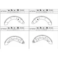 Тормозные колодки, комплект ASIMCO 4279456 A3UZC8T K7707W UEN HT