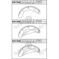 Тормозные колодки, комплект