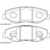 Тормозные колодки, дисковые, комплект ASIMCO 4279558 KD1513 VME2W RV XBZCY