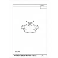 Тормозные колодки, дисковые, комплект ASIMCO AHN O942 4280827 KD78064 ZEFG3K3