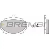 Тормозные колодки, дисковые, комплект BREMSI 4300195 2003 7 SPA033 BP2033