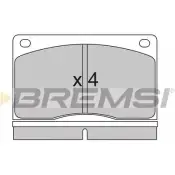 Тормозные колодки, дисковые, комплект BREMSI BP2213 4300332 SPA213 203 80