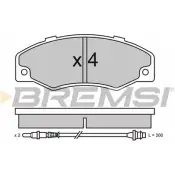 Тормозные колодки, дисковые, комплект BREMSI 4300437 21086 BP2320 2 1016