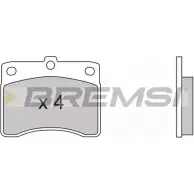 Тормозные колодки, дисковые, комплект BREMSI 4300470 BP2353 20 780 SPA353