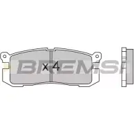 Тормозные колодки, дисковые, комплект BREMSI BP2424 4300537 SPA424 2 1558
