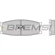 Тормозные колодки, дисковые, комплект BREMSI 4300547 2350 1 BP2434 SPA434