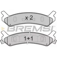 Тормозные колодки, дисковые, комплект BREMSI SPA655 BP2655 4300763 217 72