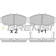Тормозные колодки, дисковые, комплект BREMSI 23 568 SPA736 BP2736 4300844