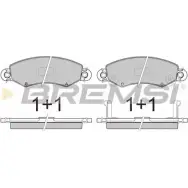 Тормозные колодки, дисковые, комплект BREMSI BP2846 4300952 2304 6 23047