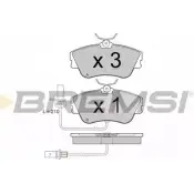 Тормозные колодки, дисковые, комплект BREMSI 231 74 4301096 BP2994 23445
