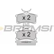 Тормозные колодки, дисковые, комплект BREMSI 4301209 BP3107 24020 2 4013