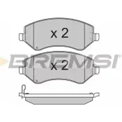 Тормозные колодки, дисковые, комплект BREMSI 23639 BP3221 2 3638 4301323