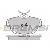 Тормозные колодки, дисковые, комплект BREMSI 4301363 2446 2 BP3262 SPB262