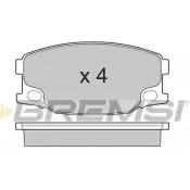 Тормозные колодки, дисковые, комплект BREMSI 4301419 29 243 BP3318 SPB318