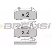 Тормозные колодки, дисковые, комплект BREMSI 4301455 24687 BP3354 24 162