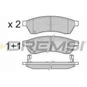 Тормозные колодки, дисковые, комплект BREMSI 4301501 24745 BP3400 2474 4