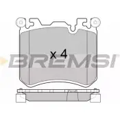 Тормозные колодки, дисковые, комплект BREMSI SPB419 BP3419 245 24 4301520
