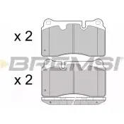 Тормозные колодки, дисковые, комплект BREMSI 20217 BP3444 2020 1 4301545