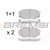Тормозные колодки, дисковые, комплект BREMSI 25188 4301648 251 87 BP3547