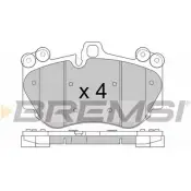 Тормозные колодки, дисковые, комплект BREMSI 2396 1 SPB568 4301669 BP3568