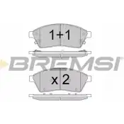 Тормозные колодки, дисковые, комплект BREMSI SPB59 5 RY16WWQ BP3595 4301695