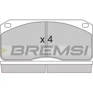 Тормозные колодки, дисковые, комплект BREMSI BP7238 29302 4301775 2 1302