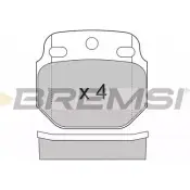 Тормозные колодки, дисковые, комплект BREMSI 29782 29 688 BP7244 4301780