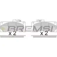 Тормозные колодки, дисковые, комплект BREMSI 4301786 SPT255 2 9044 BP7255