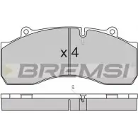 Тормозные колодки, дисковые, комплект BREMSI 291 43 4301819 BP7308 SPT308