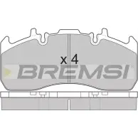 Тормозные колодки, дисковые, комплект BREMSI 4301833 29203 2 9173 BP7324