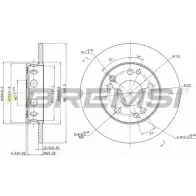 Тормозной диск BREMSI SU6FRK U 4VGRS DBA053S 4301902