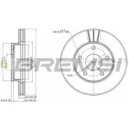 Тормозной диск BREMSI G9TCP 4302008 3UD3N4 G DBA180V
