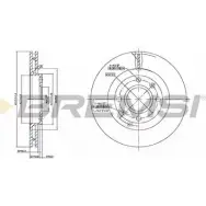 Тормозной диск BREMSI KRJRMI 4302621 DBB140V 1M KZQ