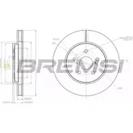 Тормозной диск BREMSI DBB544V 4302918 SNJWD 4420 OT2