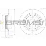 Тормозной диск BREMSI 521 JXD FH9WB DBB547S 4302921