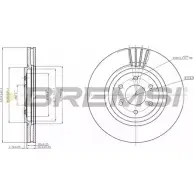 Тормозной диск BREMSI HXLR TF 4302980 SP5MB DBB611V